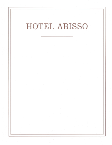 Hotel Abisso