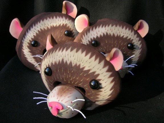 Piero Gilardi – Acting Workshop, Forest Animals