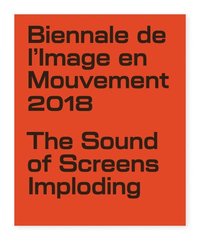 Biennale de l’Image en Mouvement 2018