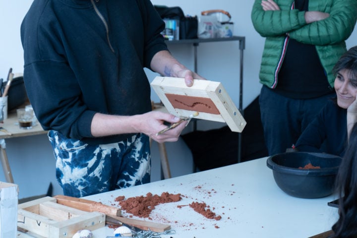 Atelier Fonderie avec l’artiste Basile Dinbergs